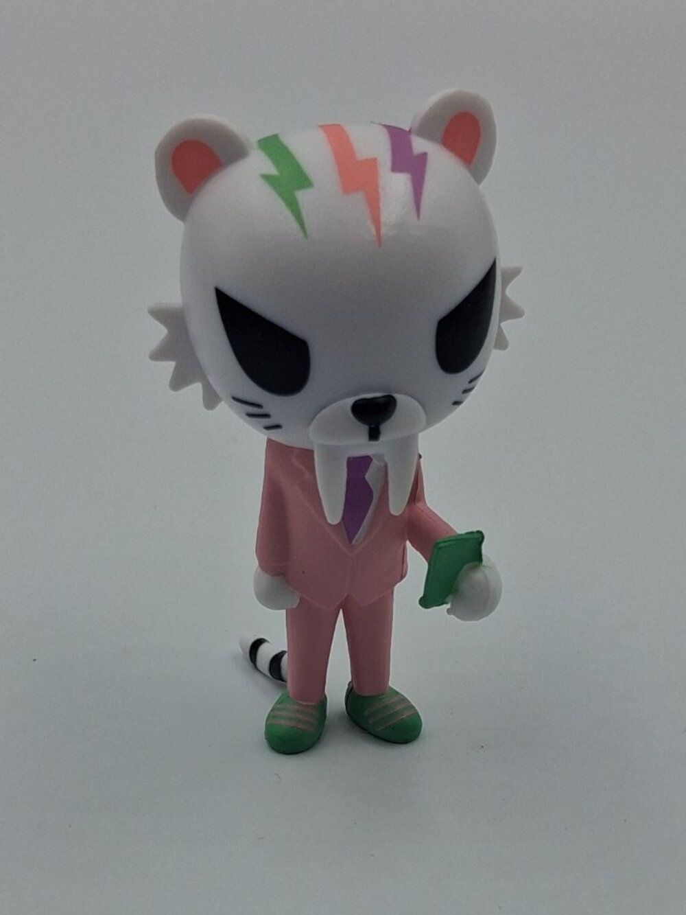Tokidoki Salary Man Tiger 2" PVC Figure Pink Suit
